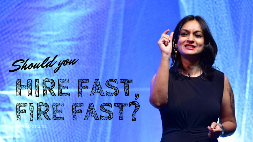 should you hire fast fire fast at your startup?